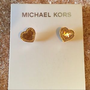 Michael Kors Heart Earrings